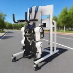 Robotic gait trainer physiotherapy equipment
