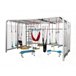 Children pulley system treatment cage