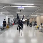 Physiotherapy equipment ceiling hoist